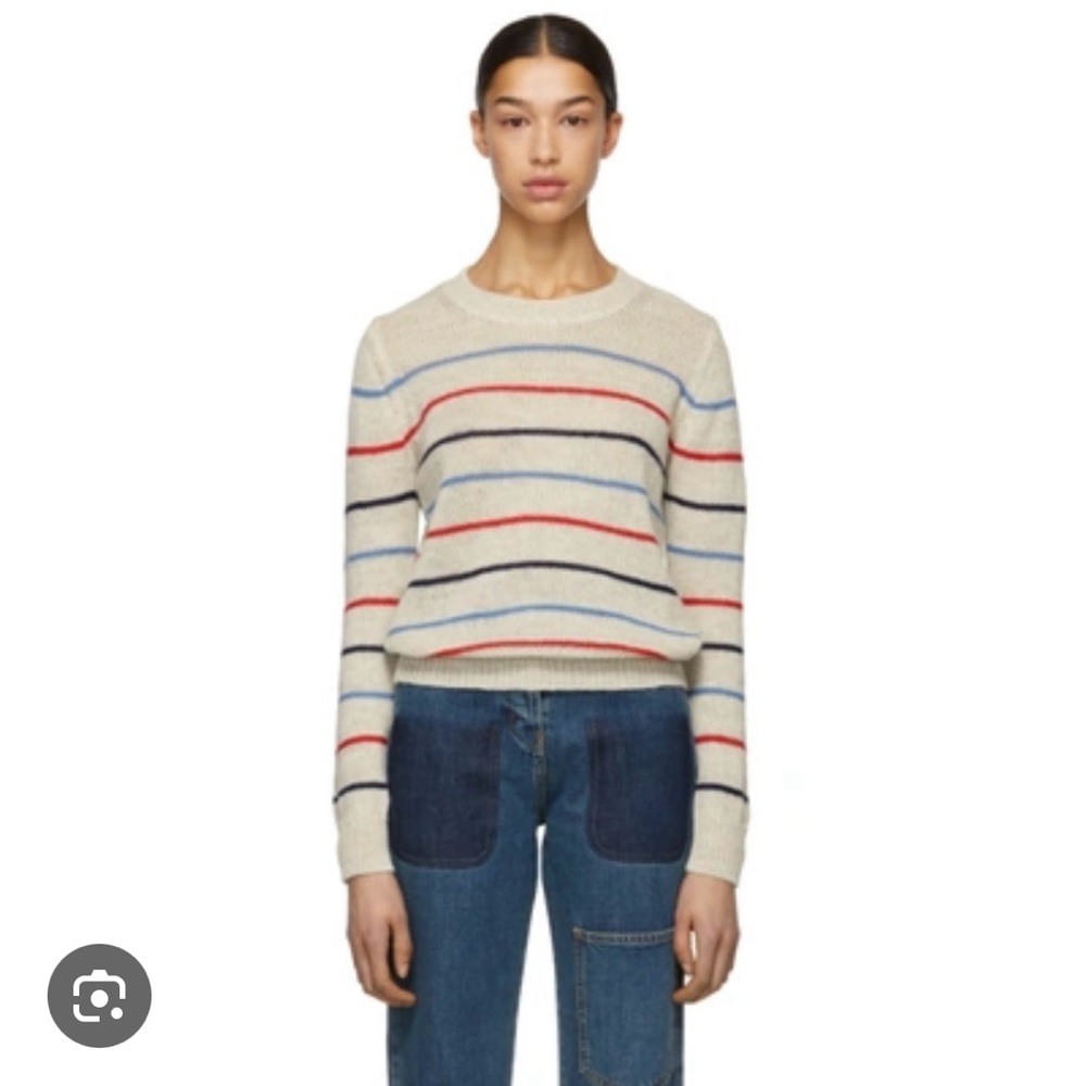 Isabel Marant Etoile Multicolor Striped Sweater